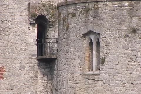 King John's Castle ECU 動画素材 1069732