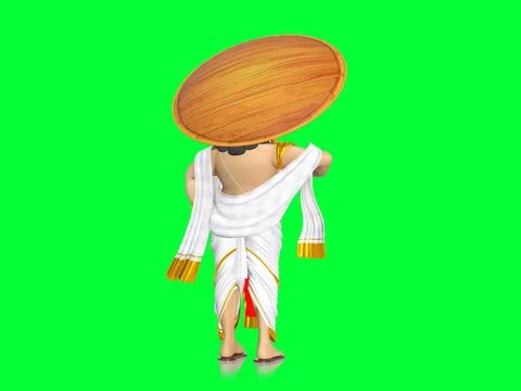 King Mahabali Stock Illustration