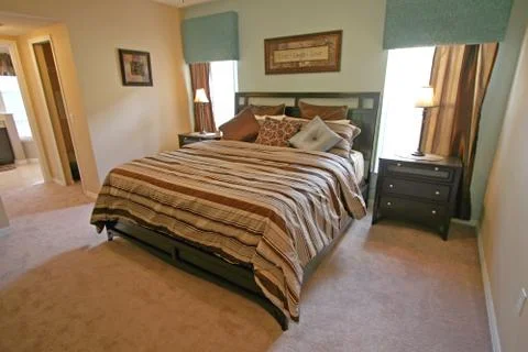 King Master Bedroom Stock Photos