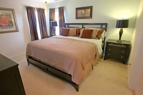 King Master Bedroom Stock Photos