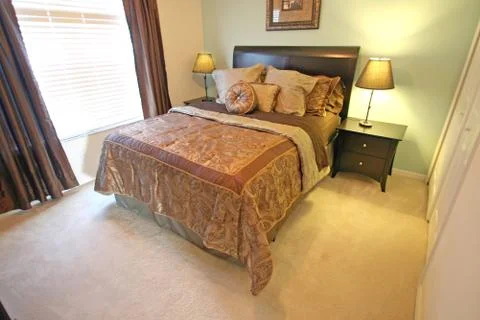 King Master Bedroom Stock Photos
