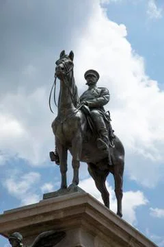 King Monument to the Liberator in Sofia. Stock Photos