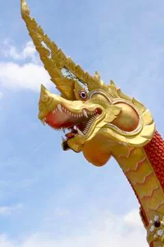 The king naga Stock Photos