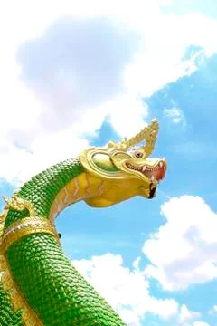 The king naga Stock Photos