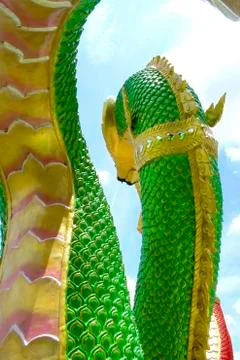The king naga Stock Photos