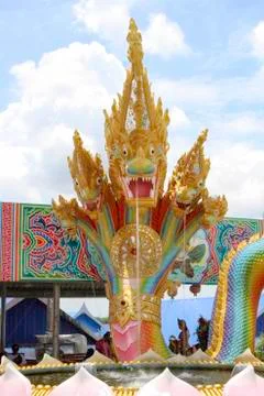 The king naga Stock Photos