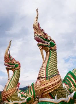 King of nagas Stock Photos