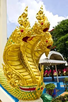 King of Nagas Stock Photos