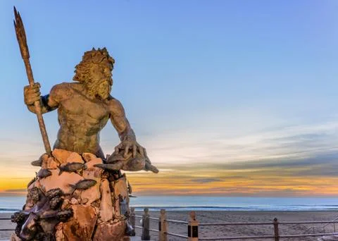 King Neptune Foto stock