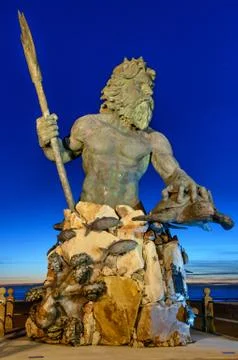 King Neptune Stock Photos