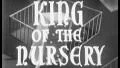 KING OF THE NURSERY Vintage Old Film Title Graphic Leader 8mm 7027 HD Footage