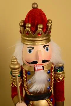 King Nutcracker Figure Stock Photos