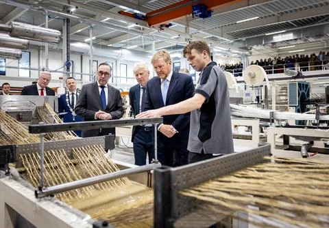 King opens composite product manufacturing facility Prince Fibre, Kampen, Nether Stock Photos