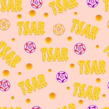 King pattern Stock Illustration