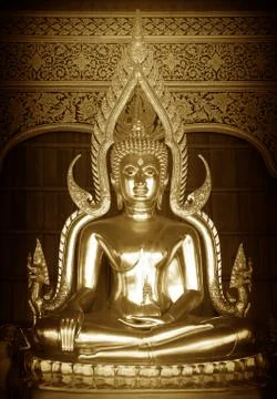 King phra buddha Stock Photos