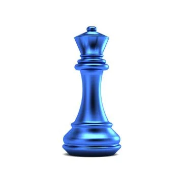 King piece of chess. 3D Render graphic illustration Stock Illustration