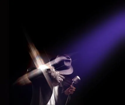 King of pop Stock-Fotos