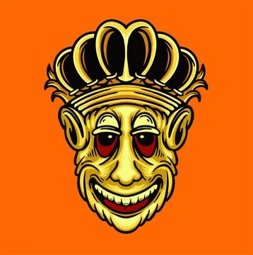 THE KING RABBIT Stock Illustration