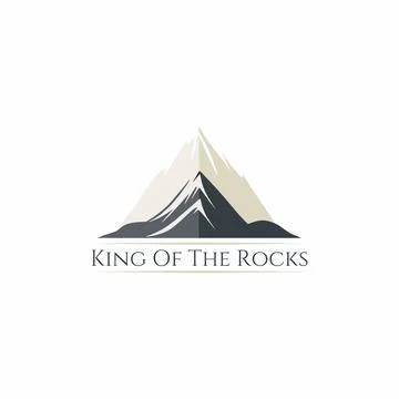 King Of The Rocks Illustrazione stock