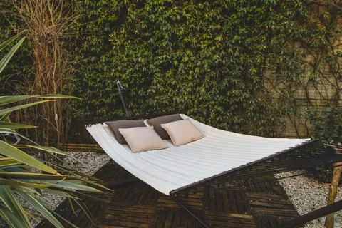 King size hammock Stock Photos