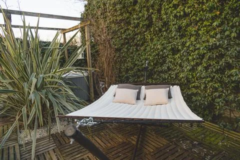 King size hammock Stock Photos
