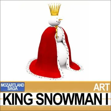 King Snowman I 3D Model
