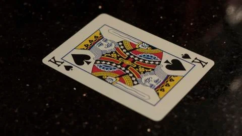 King of Spades Fotos de archivo