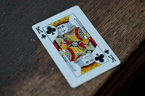 The king of spades. Stock Photos