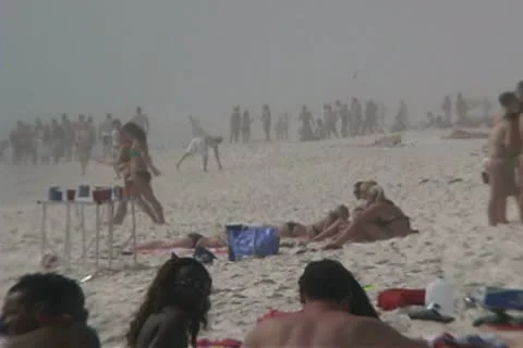 The King of Spring Break - Rare Footage Stock Footage 12701112