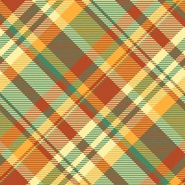 King textile pattern background, outfit plaid fabric vector. Britain seamle.. Ilustración de archivo