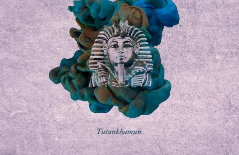 King Tutankhamun Stock Illustration
