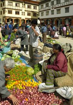 Kingdom of Bhutan Stock Photos