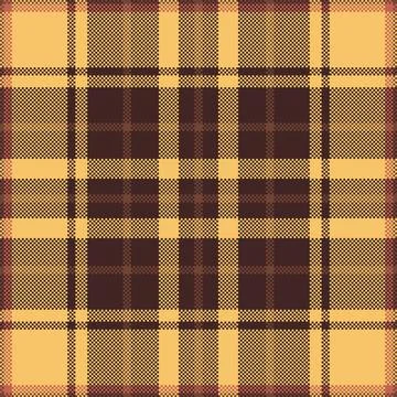Kingdom tartan seamless pattern, stitched vector plaid check. Ireland backg.. Stock Illustration