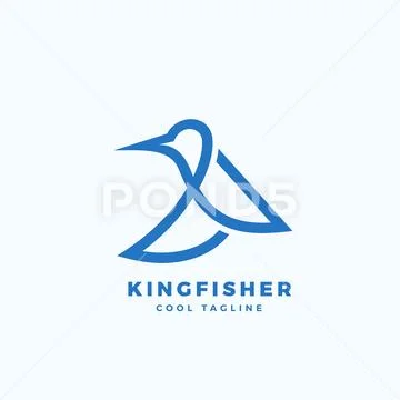 Kingfisher plc, rotated logo, white background B Stock Photo - Alamy