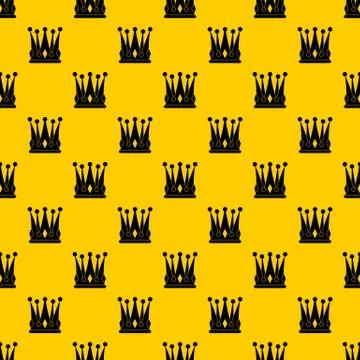 Kingly crown pattern vector 스톡 일러스트