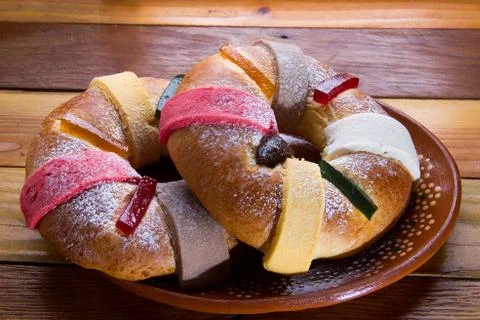 Kings day bread Stock Photos