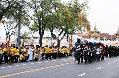 King’s Guard Regiment,Thai royal soldier Stock Photos
