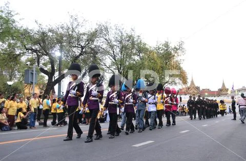 King’s Guard Regiment,Thai royal soldier Stock Photos