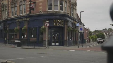 Kings Head Pub, Crouch End 04 Stock Footage 134325457