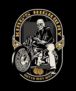 Kings highway Stock Illustration