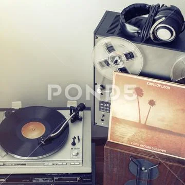 Photograph: KINGS OF LEON vinyl record Come Around Sundown album