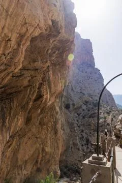 The king's path in navarra Foto stock