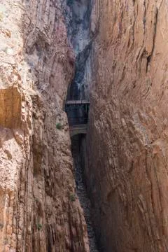 The king's path in navarra Stock Photos
