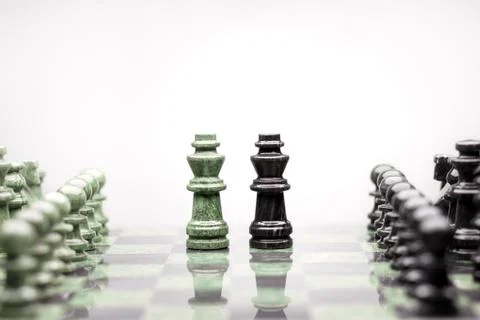Kings summit talk. Stock Photos