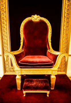 The King's throne Stock-Fotos