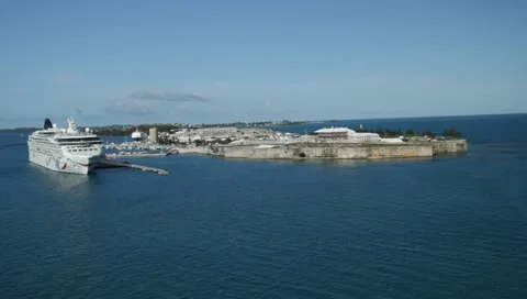 King's Wharf, Bermuda Stock Footage 11236445