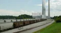 Kingston Fossil Plant Rail Yard 4 HD Footage