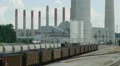 Kingston Fossil Plant Rail Yard 6 HD Footage