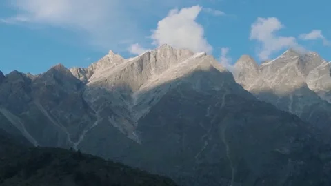 Kinnaur mountains Video stock 333054978