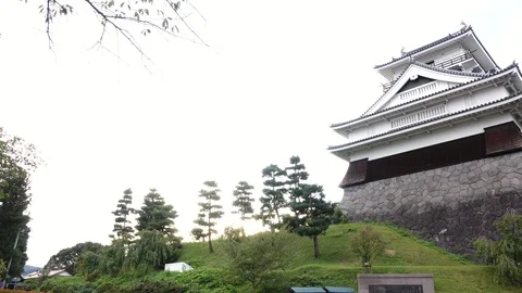 Kinoyama castle Video stock 91957885
